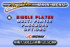 Cruis'n Velocity screenshot 4 for GameBoy Advance